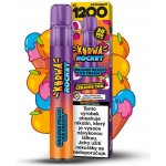 Kurwa Rocket Orange Peach Ice Cream 20 mg 1 200 potahů – Zboží Dáma