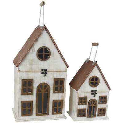 Dřevěná lucerna S/2 DD8347 – Zbozi.Blesk.cz