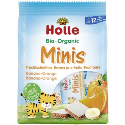 Holle Bio Minis banánové s pomerančem 100 g – Sleviste.cz