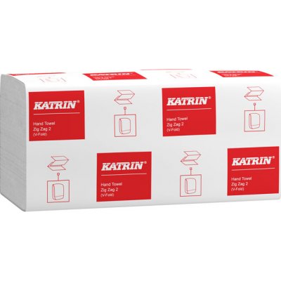 Katrin Classic ZZ 2 vrstvy, bílé, 150 ks 31790 – Zboží Dáma