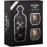 Bumbu XO 18y 40% 0,7 l (dárkové balení 2 sklenice) – Zboží Dáma