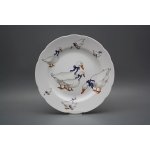 Bohemia Porcelán 1987 Talíř mělký 25 cm Rose Husy XBB – Zboží Dáma