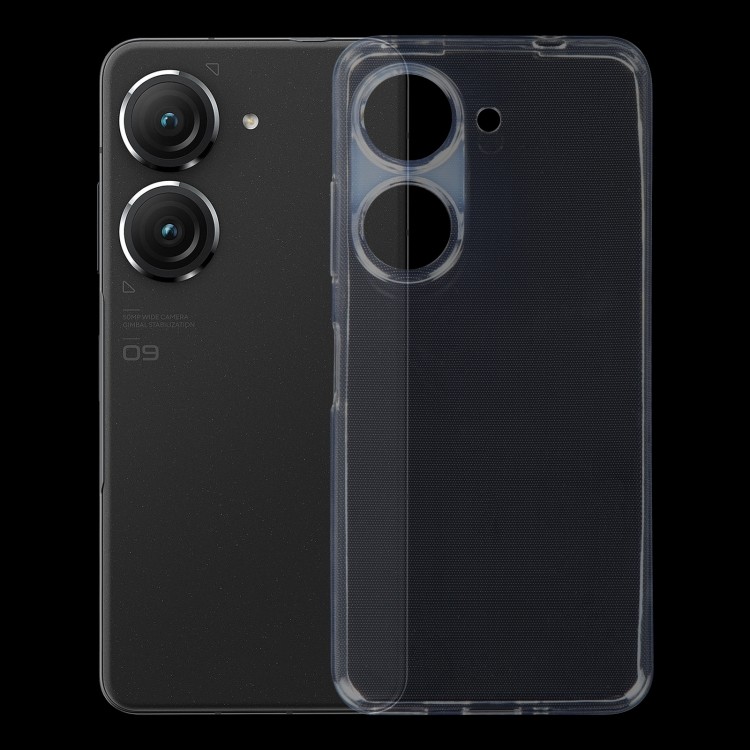 Pouzdro PROTEMIO 61629 TPU Silikonový kryt pro Asus ZenFone 10 průhledný