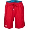 Koupací šortky, boardshorts Arena Team Bermuda Panel Red