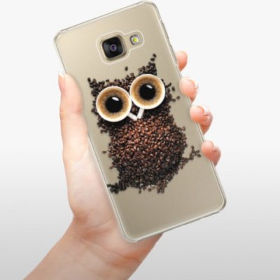 Pouzdro iSaprio Owl And Coffee - Samsung Galaxy A3 2016
