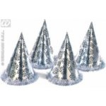 WIDMANN Klobouček Špička Happy New Year stříbrný – Sleviste.cz