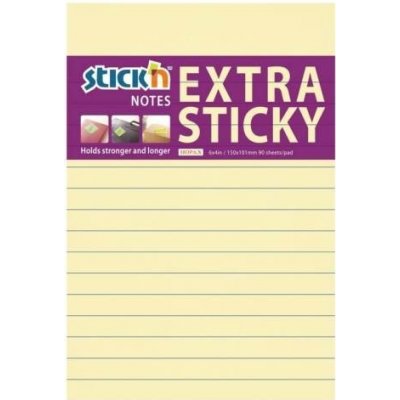 Bloček samolepicí Stick´n 150 x 101 mm, pastelový žlutý – Hledejceny.cz