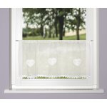 Home Wohnideen vitrážková záclona 23287 NISHAY 0105 bila 45x120 cm (v x s) – Hledejceny.cz