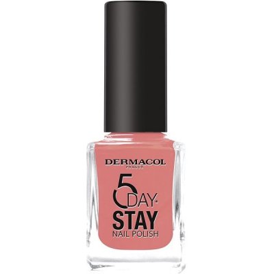 Dermacol dlouhotrvající lak na nehty 5 Days Stay 60 Coral Island 11 ml – Zboží Dáma