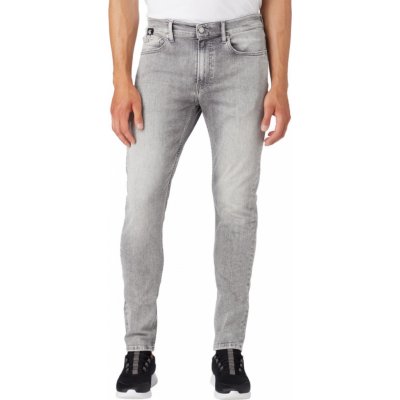 Calvin Klein Jeans pánské denim džíny slim taper šedé – Zbozi.Blesk.cz