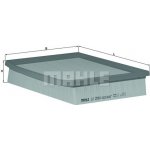 Vzduchový filtr MAHLE LX 2084 – Hledejceny.cz