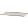 Regál a polička STRING Nízká kovová police Metal Shelf Low 58 x 30, Beige