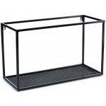 DekorStyle Závěsná police LOFT 50 cm černá – Zboží Dáma