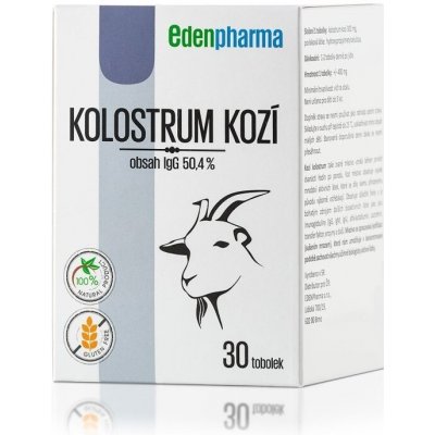 EdenPharma Kozí kolostrum 30 kapslí