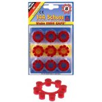 Teddies Kapsle "8" ran věneček 144 ran na kartě 00010002-XG – Zboží Dáma