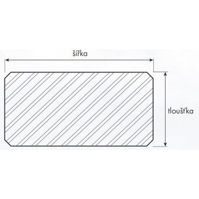 Dřevěný hranol konstrukční KVH Si 60 x 80 x 2500 mm smrk hoblovaný – Sleviste.cz