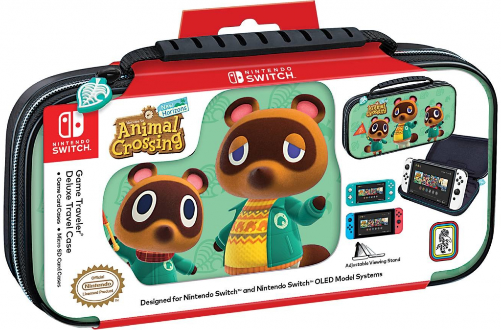 BigBen Deluxe Cestovní Pouzdro Nintendo Switch - Animal Crossing: New Horizons