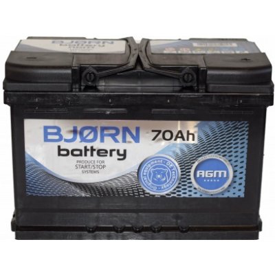 Bjorn AGM 12V 70Ah 760A BAGM0700 | Zboží Auto