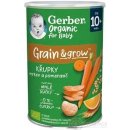 GERBER Organic křupky s mrkví a pomerančem 35 g