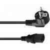 Napájecí kabel Omnitronic IEC C13/C14 napájecí kabel 230V, délka 3 m