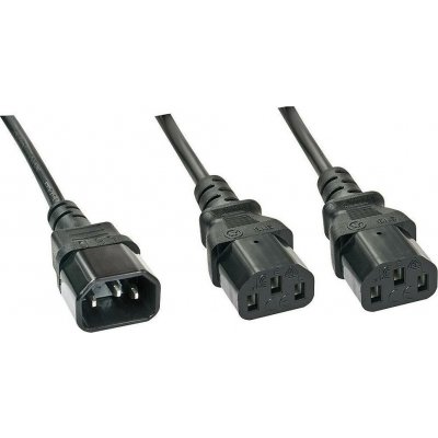 Lindy 1m černá 30363 – Zbozi.Blesk.cz