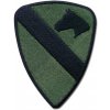 Nášivka Nášivka 1. jezdecká bojová divize U.S. ARMY - olivová