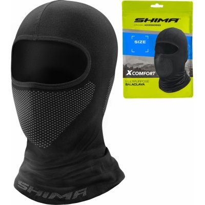 Shima balaclava balaclava X-Comfort černá – Zbozi.Blesk.cz