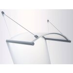 Gutta Rondo Glass 148 x 90 cm šedá / čirá 4000120 – Zboží Mobilmania