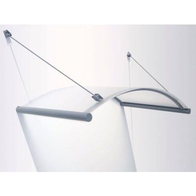 Gutta Rondo Glass 148 x 90 cm šedá / čirá 4000120 – Zboží Mobilmania