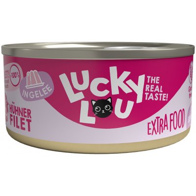 Lucky Lou Extrafood Filet v želé kuřecí filet 18 x 70 g