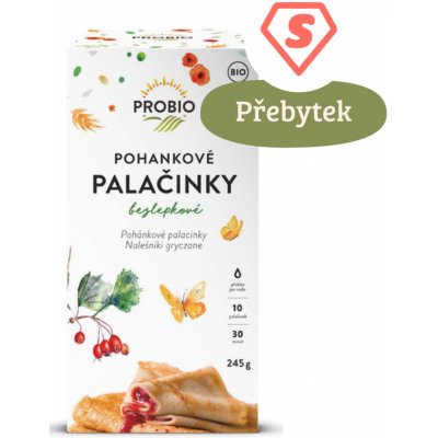 PROBIO Palačinky pohankové BIO 245 g – Zbozi.Blesk.cz