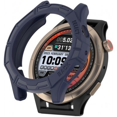 VSECHNONAMOBIL TPU HALF COVER Obal pre Amazfit Cheetah Round / Cheetah Pro modrý 65269 – Zboží Živě