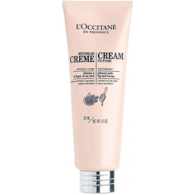 LOccitane En Provence Cream-to-Foam Facial Cleanser 125 ml – Zboží Mobilmania