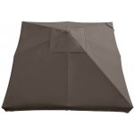 MVIA (Moravia Propag) Náhradní potah na slunečník 3 x 3 m (antracit, s volánem) – Zboží Dáma