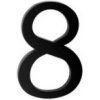 Domovní číslo číslo domovní 8 černé 17,5cm plastové černé