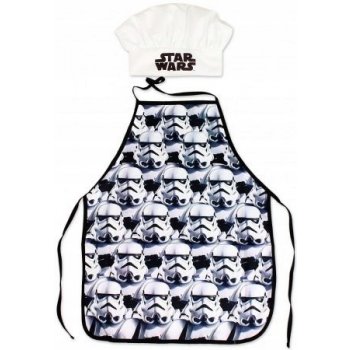 KupMa Dětská zástěra s kuchařskou čepicí Star Wars