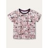 Dětské tričko Winkiki kids Wear dívčí tričko Art světle-růžová