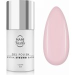 NANI gel lak Extra Strong Base Cover Milky Pink 5 ml – Zboží Dáma