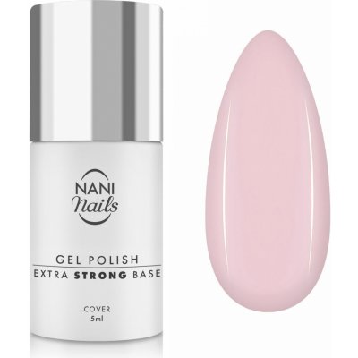 NANI gel lak Extra Strong Base Cover Milky Pink 5 ml – Zboží Dáma