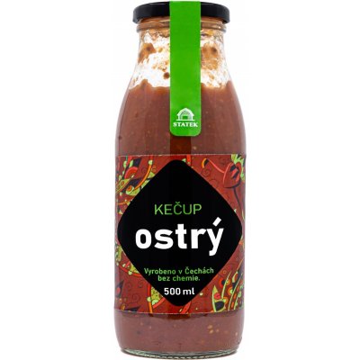 Statek Kečup ostrý 500 ml – Zbozi.Blesk.cz