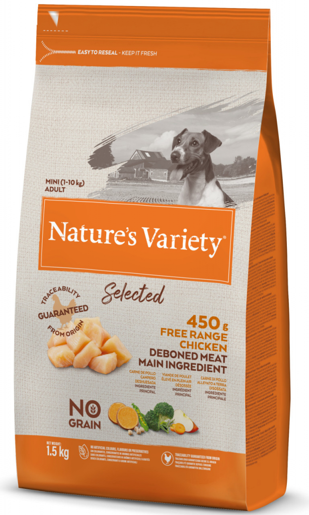 Nature\'s Variety selected pro malé psy s kuřecím 1,5 kg