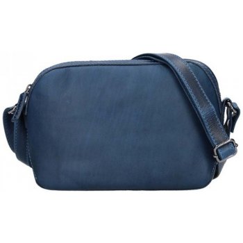 Lagen kožená kabelka Lisa- modrá
