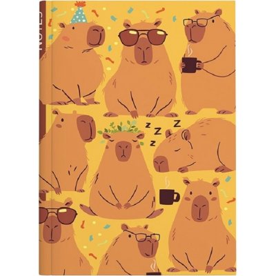 Baloušek Tisk Notes linkovaný A5 amino kapybary – Zbozi.Blesk.cz