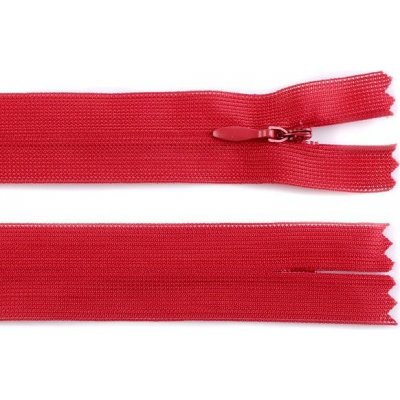 Spirálový zip skrytý šíře 3 mm délka 50 cm Dederon - 213 modrá safírová – Zboží Mobilmania