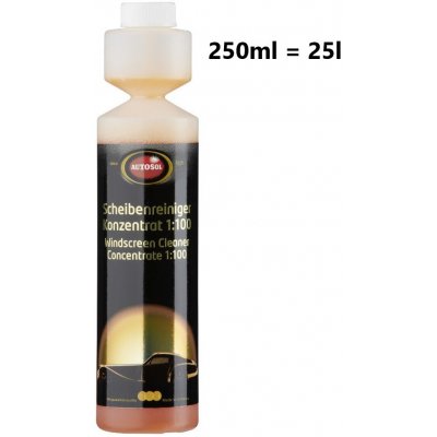 Autosol Windscreen Wash Concentrate 250 ml