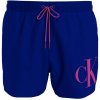Koupací šortky, boardshorts Calvin Klein pánské plavky KM0KM00967 C7N modrofialové