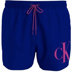 Calvin Klein pánské plavky KM0KM00967 C7N modrofialové