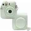 Brašna a pouzdro pro fotoaparát Fujifilm Instax Mini 12 Case Mint Green