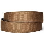 Pásek Kore Essentials kožený nylon tan – Zboží Dáma