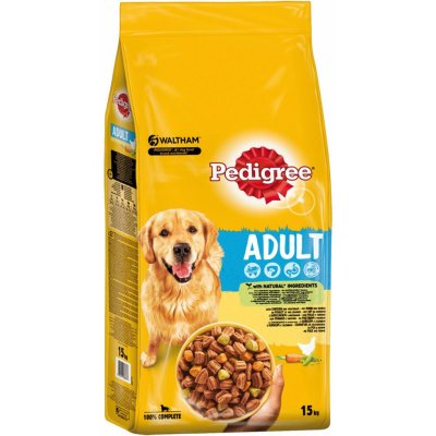 Pedigree Adult kuře a zelenina 15 kg – Hledejceny.cz